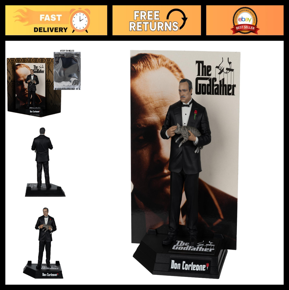 6″ Posed Figure – Don Corleone from The Godfather – Collectible Action Toy