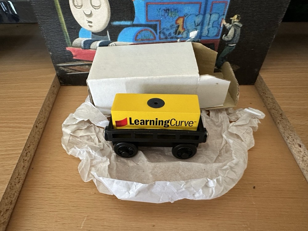 Learning Curve Wooden Promo Thomas the Train Learning Curve Cargo Car! New