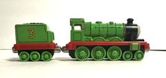 2002 HENRY and TENDER Thomas The Train Friends Take n Play Along Die Cast Metal