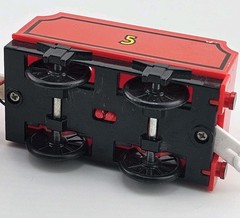Trackmaster Thomas & Friends “James” Motorized Train Tomy Britt Allcroft 1994