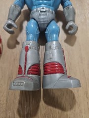 RARE RED BOOT VERSION Motu ko x-changers MX-SPACE Robots Master Bolt