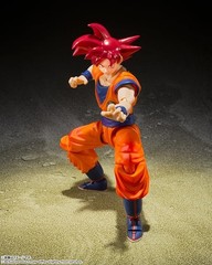 Bandai Dragon Ball Z S.H.Figuarts Super Saiyan Son Goku (Saiyan God Instilled wi