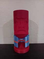 Retro Master Control MCP statue / lamp 3D Printed for Tron vintage style display
