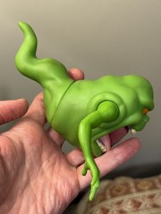 Vintage 1984 The Real Ghostbusters Slimer Green Ghost Action Figure