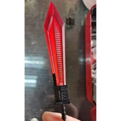 For SS86 MP08 Grimlock Transparent Neck Arm Tooth Sole Filler Sword Upgrade Kits