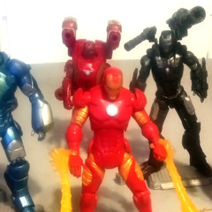 Marvel 4 inch Iron Man/ War Machine Lot of 6