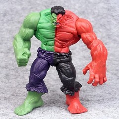 Marvel Avenger Super Hero Compound Hulk Action Figure Green Red Ross