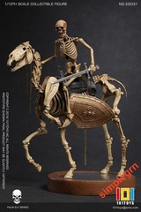 101TOYS ES031 1/12 Scale Pocket Monster Skeleton Skeleton Articulated Horse Set