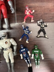 Lot of Powerangers Action Figures (15) Mixed Vintage