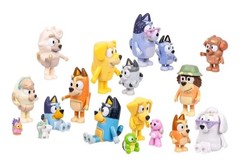 Bluey’s Neighborhood Ultimate Friends & Family Pack 15 Mini Figures Bluey Bingo