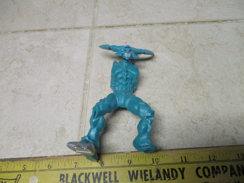 Vtg 1996 Teal Yugioh! Kazuki Takahashi Obelisk the Tormentor 6″ Action Figure