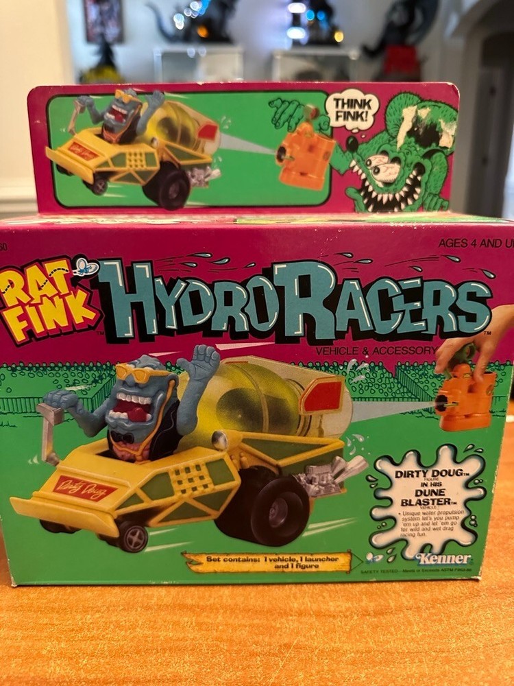 Rat Fink The Rat Rods HydroRacers Dirty Doug Dune Blaster Ed Roth Kenner 1990