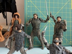 Huge McFarlane Toys Dune Part 1 & 2 Action Figure Lot Paul Baron Cards