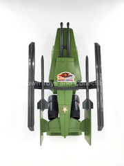 GI JOE COMANDOS EM ACAO JET-NAVE (SKY HAWK) 100% COMPLETE w/BOX BRAZIL ESTRELA