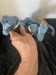 1999 Street Fighter Alpha 3 Blue Blanka Round 1 ReSaurus Action Figure