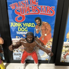 JYD Junk Yard Dog w/chain silver WWF Figure 1986 LJN Vintage WWE Vintage