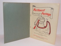 NORTHWEST PASSAGE 1959 TV Show COLORING BOOK Keith Larsen Buddy Ebsen LOWE
