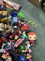Huge Mixed Toy Lot 8+ LBS Disney Marvel TMNT Paw Patrol Figures Cars Bundle