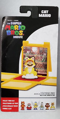 Jakks Pacific Super Mario Bros Movie Cat Mario 1.25 in Mini Figure. Free Ship.