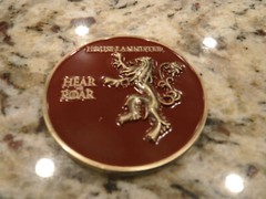 A Game of Thrones The Nights Watch Coin George R R Martin-poker chip Golf Marker