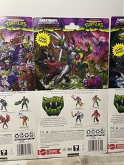 MOTU x TMNT Turtles Of Grayskull – Leonardo Raphael Donatello Michelangelo LOT
