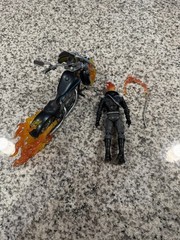 Marvel Legends Ghost Rider Ultimate Riders Johnny Blaze W/ Motorcycle Retro