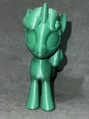 DIY Paint Figurine – My Little Pony Green Unicorn 3D Printed Gift – MLP Toy
