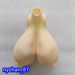 1:6 Normal Skin Super Big Breast Bust Cover Model For12” Female TBL Figure Body