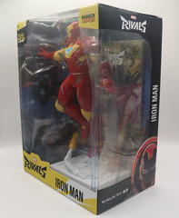 McFarlane Marvel Rivals Video Game Iron Man Figure with A Comic Book 11in