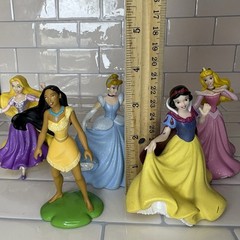 DISNEY Theme Park Store PRINCESS Play Set Cake Toppers LOT Of 11 Toy Figures