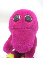 Dakin Barney 14” Hand Puppet Plush Vintage Stuffed Toy Purple Dinosaur 1992