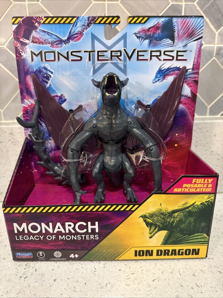 MonsterVerse Monarch Legacy of Monsters ION DRAGON 6″ Figure NEW IMPERECT