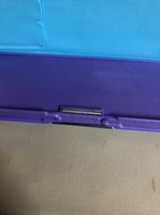 Toy Story 2 Buzz Lightyear Woody Storage pencil Case Holder Reversible Vintage