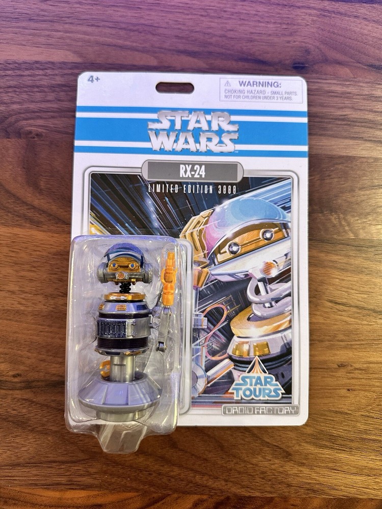 D23 Expo Star Tours Star Speeder Captain RX-24 Carded action Figure LE 3000