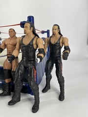 WWE Wrestlemania Mix Lot Of 8 Action Figures PLUS WWE Arena John Cena Undertaker