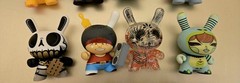 Lot Of 13 Kidrobot Dunny Figures-2007, 08, 10, 16- “Clockwork Orange” Included