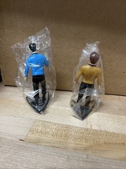 Hamilton Gifts 4 Inch Capt Kirk & Mr. Spock. Star Trek Figures. NIP Box 281