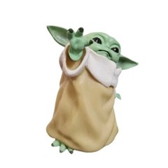 Grogu Baby With Gift Box Yoda The Child Mandalorian 8CM Action Figure Star Wars