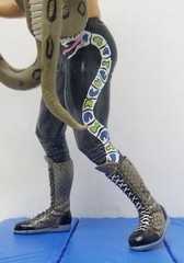 Incomplete Jakks 7.50″ WWE Unmatched Fury “Jake “The Snake” Roberts” Figure READ