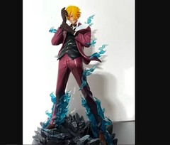 ONE PIECE Action Figure Sanji 25cm/9.84in PVC Statue Collection Model Toy Gift*