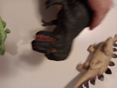 Dinosaurs Lot Toys Action Figure Mixed Hard Plastic 9+” Long REALISTIC 3pc