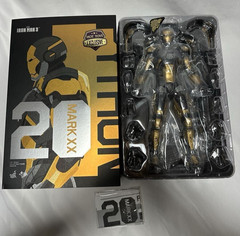 Hot Toys MMS248 1/6 Iron Man 3 Iron Man Mark XX Python Figure New Opened