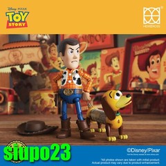 Herocross ~ HMF #067R Disney Toy Story Woody 2.0 & Slinky Dog Figure