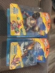 1999 Mattel Disney Pixar Toy Story 2 Rocket Force Triple Threat Buzz + Soarin’