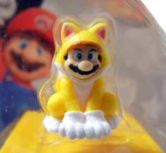 Jakks Pacific Cat Super Mario Bros Movie 1.25 in Mini Figure w/ Question Block