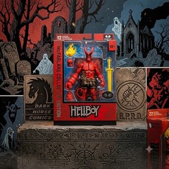 New McFarlane Toys Hellboy Collector Platinum Edition Chase Figure.