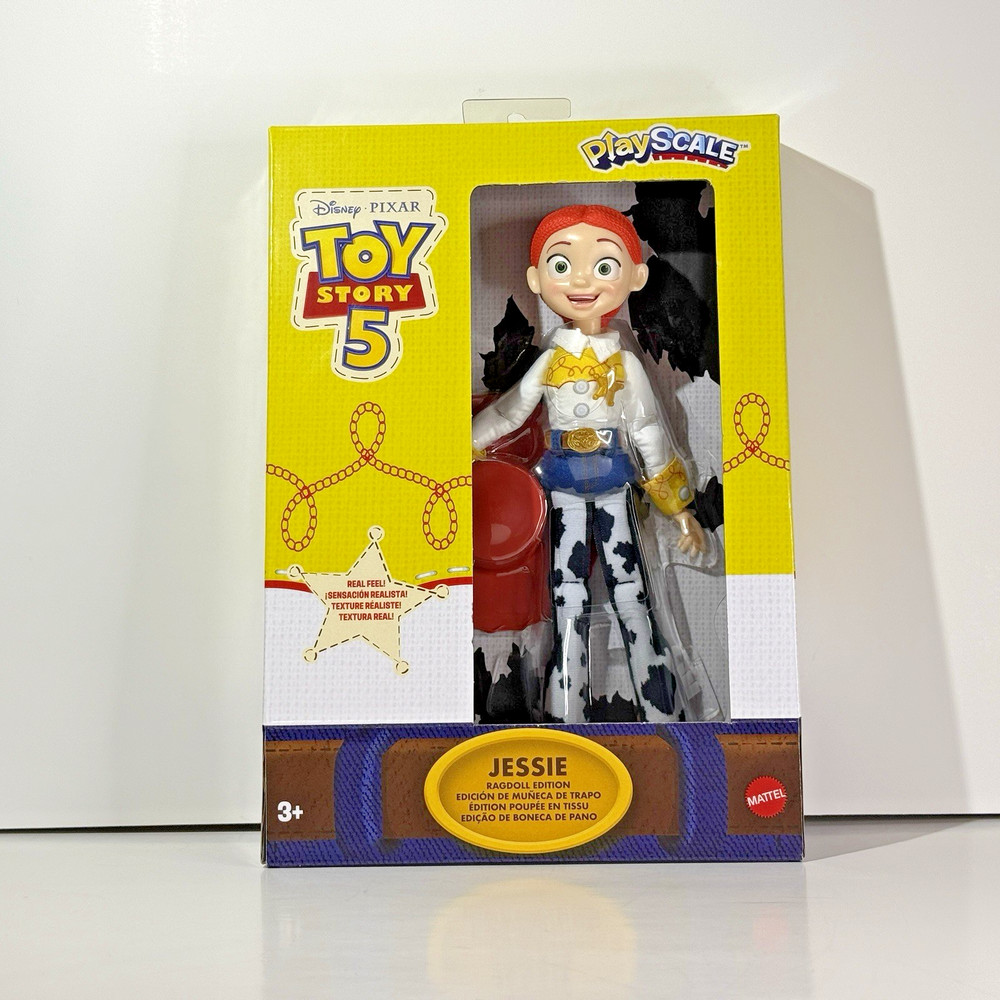Toy Story 5 Jessie Ragdoll Edition PlayScale Figure Disney Pixar Mattel 2026