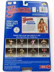 Mattel LJN WWE Superstars ULTIMATE WARRIOR Black Card CHASE Target Exclusive