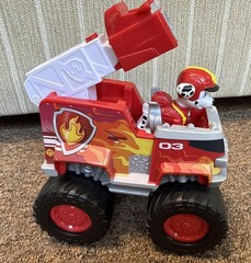 3 PAW Patrol Rescue Wheels Monster Trucks Rubble Zuma Marshall
