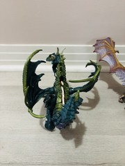 1996 Dragonheart Razorthorn Draco Medusa Dragon Action Figure Hasbro Kenner